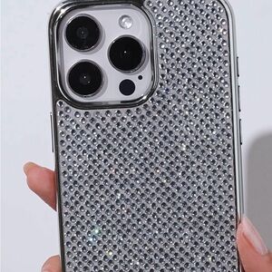Chrome Caviar Crystals iPhone Case